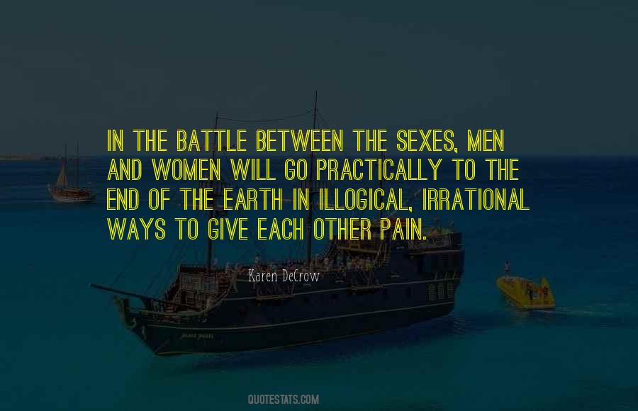 Quotes About Battle Of The Sexes #528473