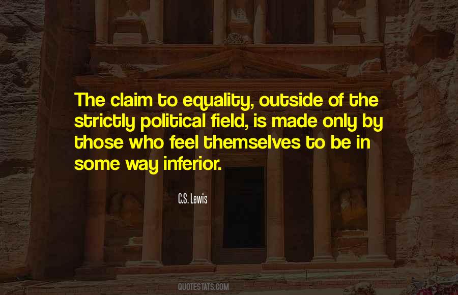 Quotes About Equality #1686519