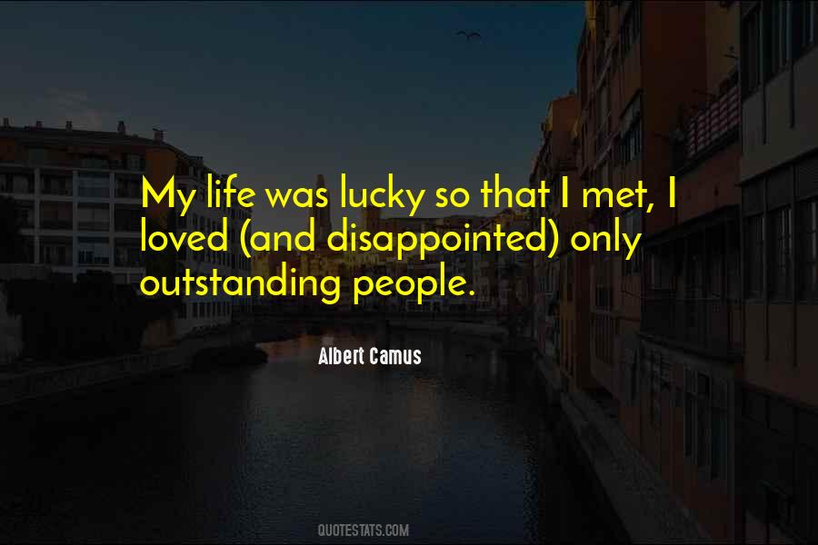 Quotes About Outstanding People #431866