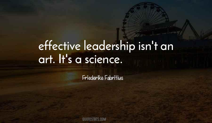 Quotes About Effective Leadership #1071375