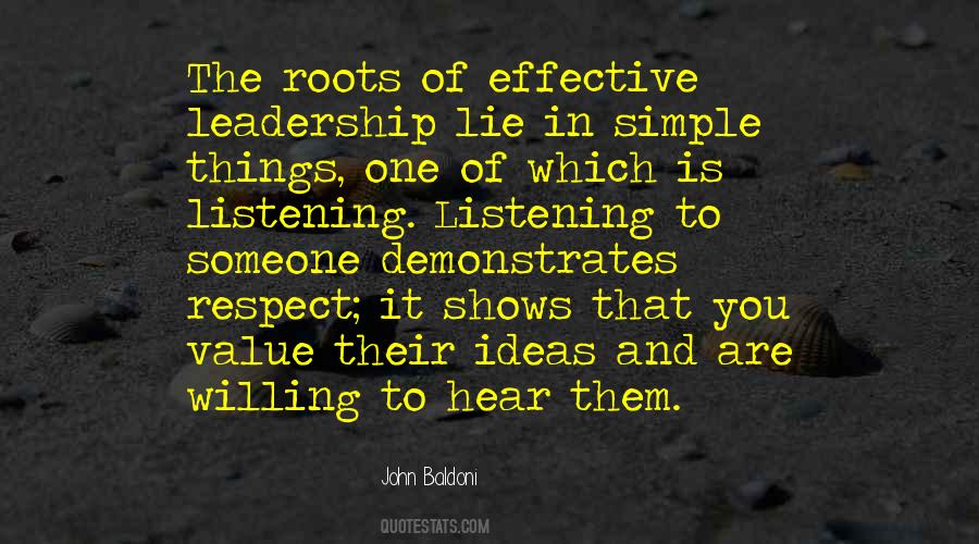 Quotes About Effective Leadership #1109342