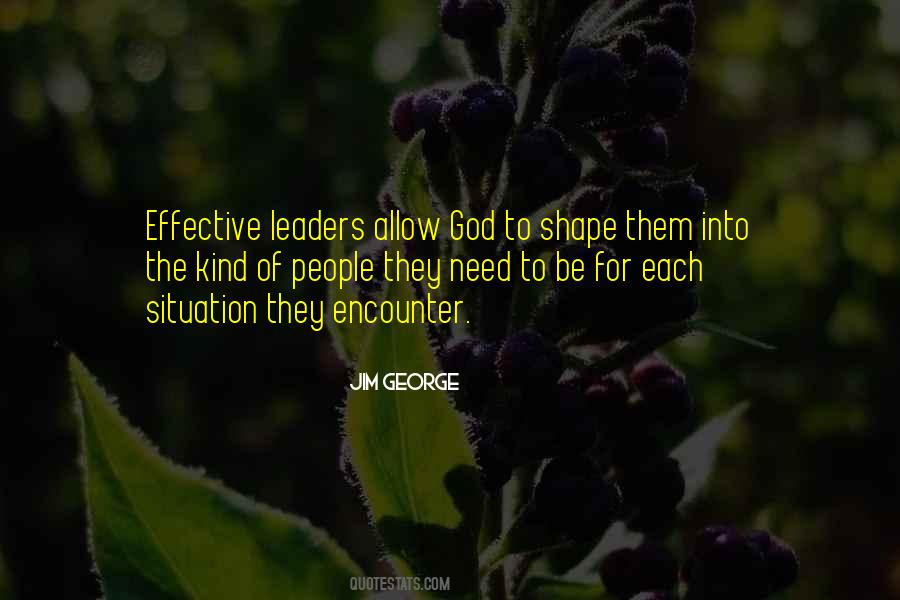 Quotes About Effective Leadership #25526