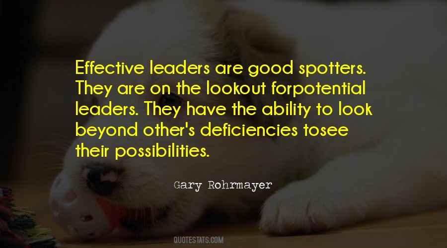 Quotes About Effective Leadership #707128