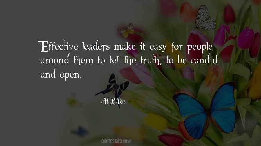 Quotes About Effective Leadership #728625