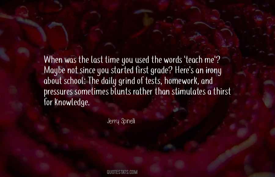 Quotes About Homework #1019324