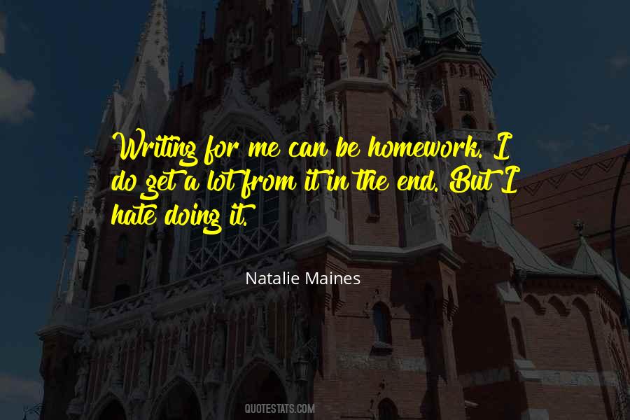 Quotes About Homework #1122291