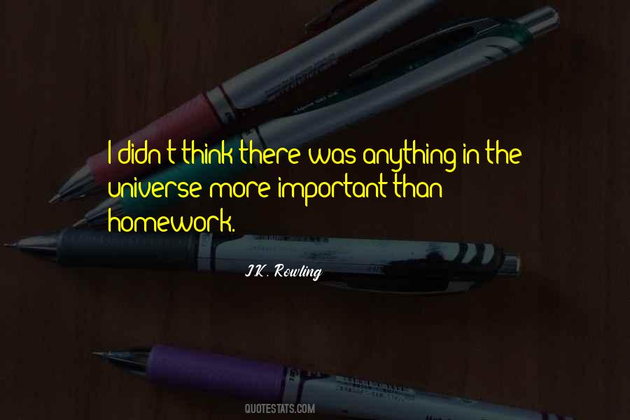 Quotes About Homework #984531
