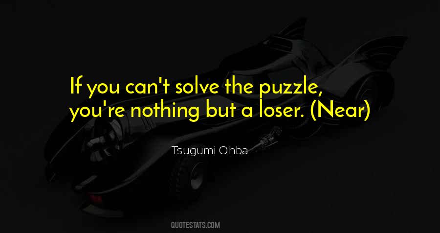 Quotes About Puzzle #1176889