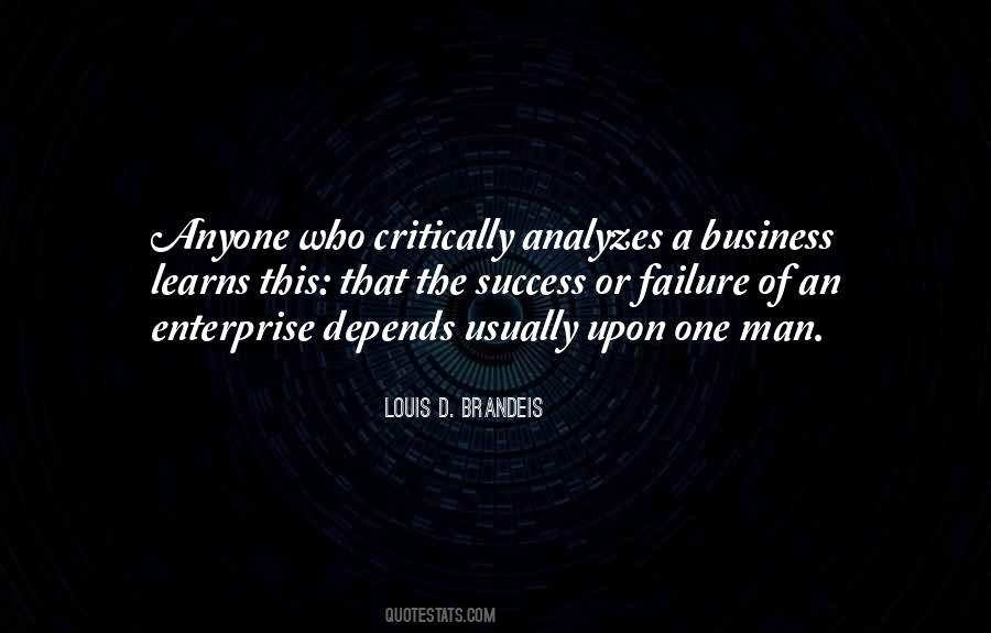Quotes About Business Failure #1367886
