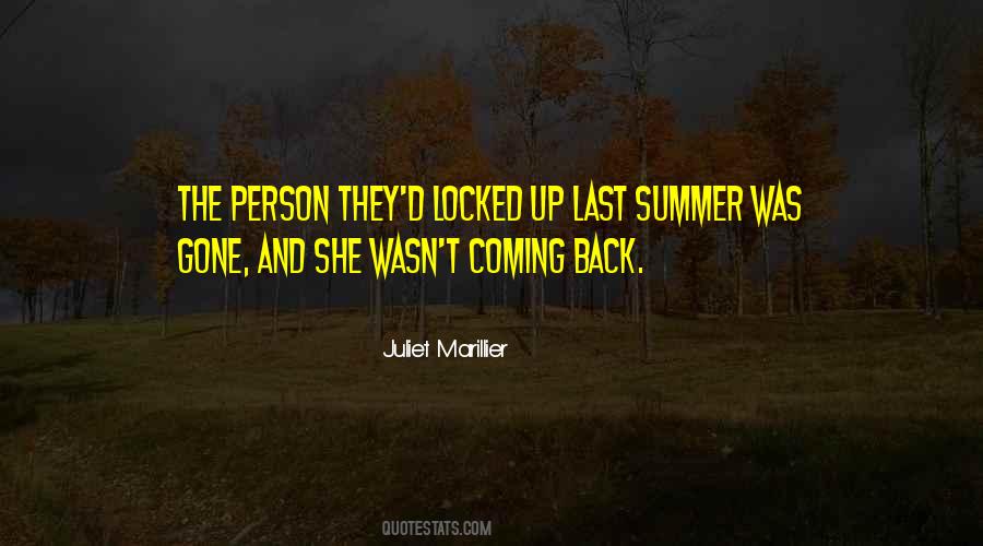 Quotes About Last Summer #172369