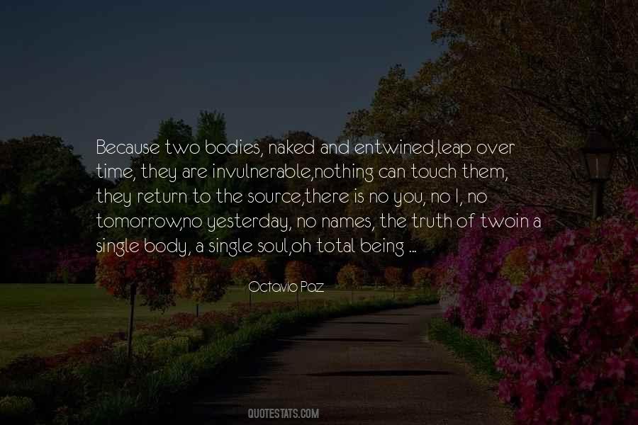 Quotes About Two Bodies #1378408