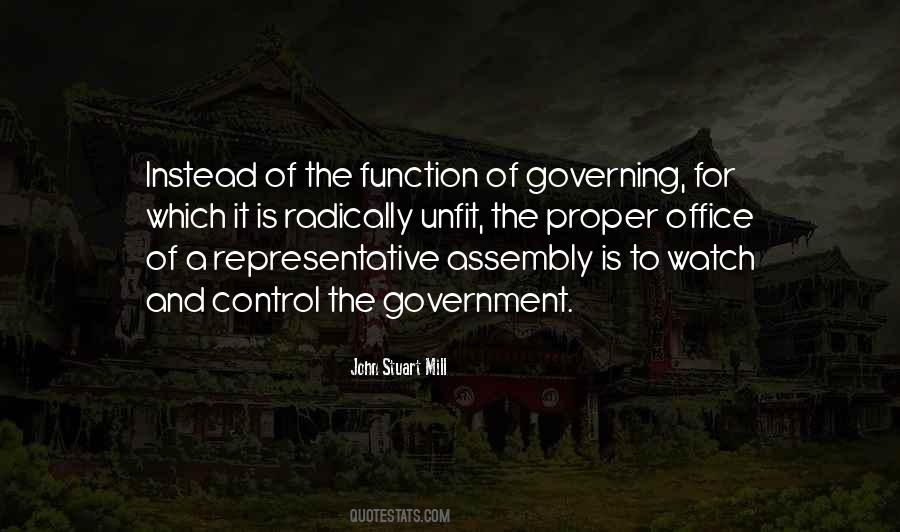 Quotes About The Function Of Government #96457
