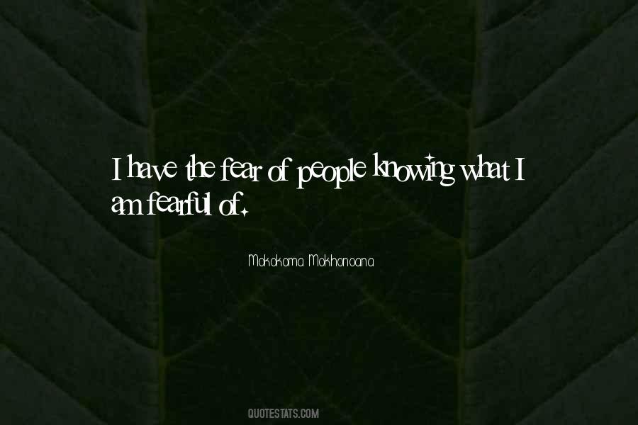 My Phobia Quotes #900133