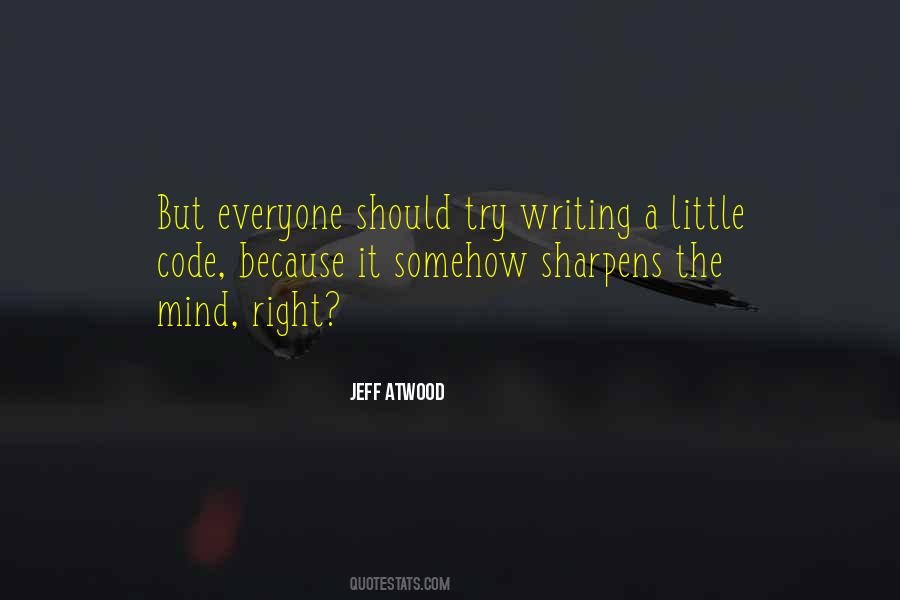 Writing Code Quotes #204442