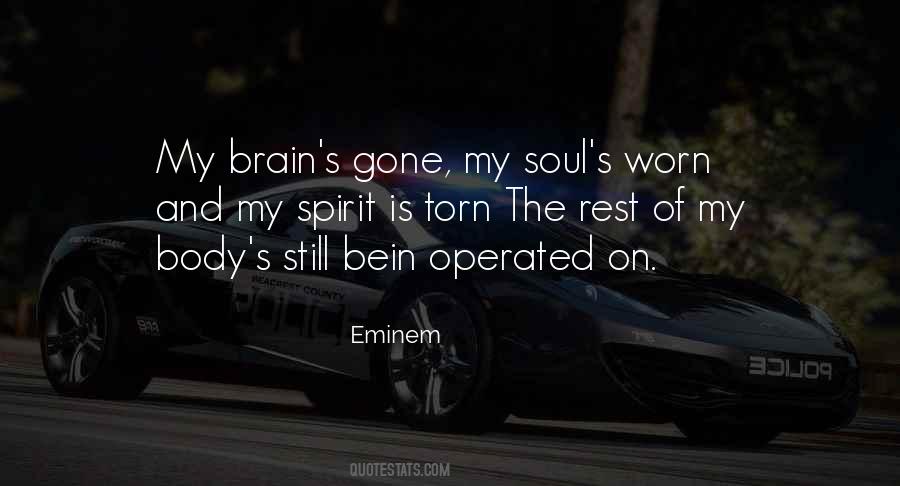 Body Spirit And Soul Quotes #610512