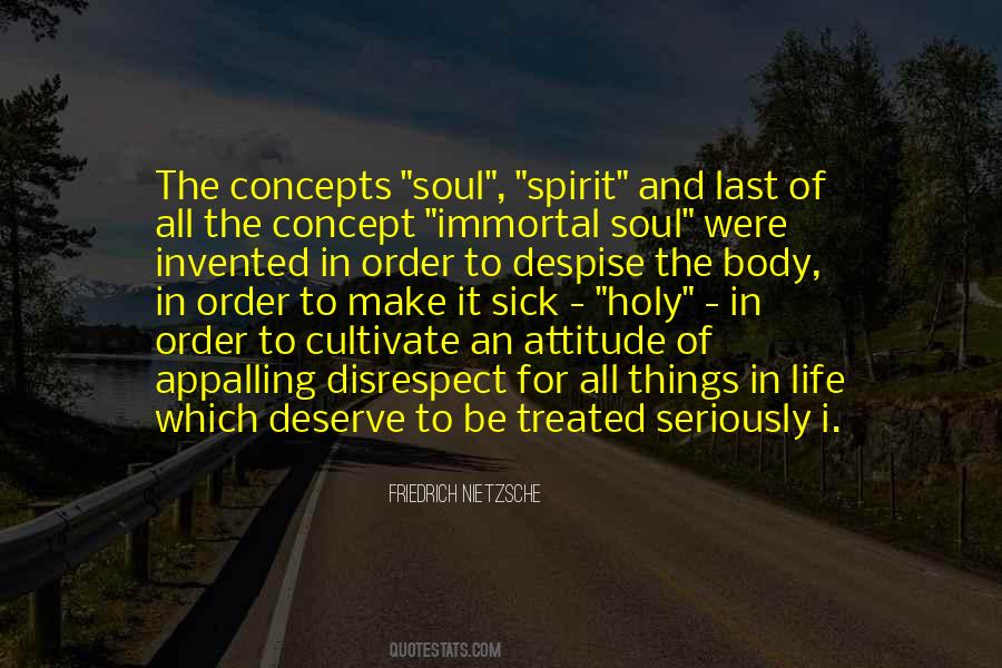 Body Spirit And Soul Quotes #795835
