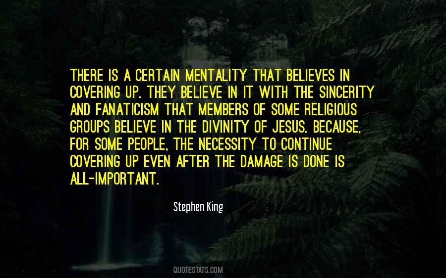 Religious Fanaticism Quotes #1694017