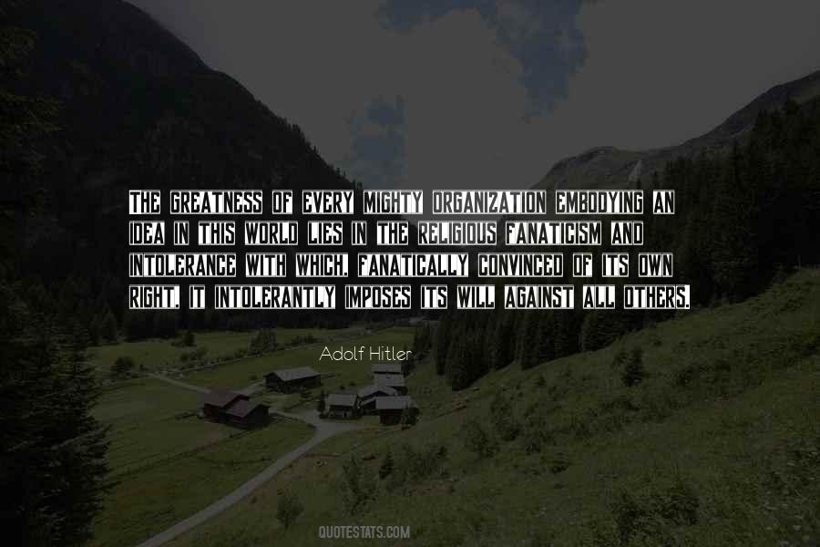 Religious Fanaticism Quotes #789028
