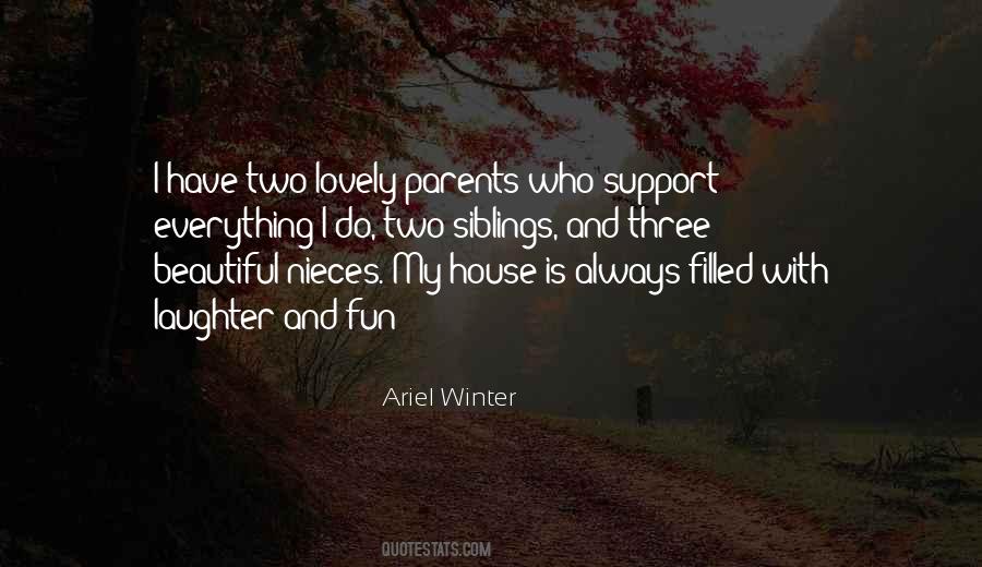 Quotes About Parents And Siblings #875730