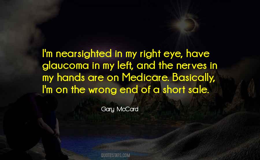 Quotes About Glaucoma #142504