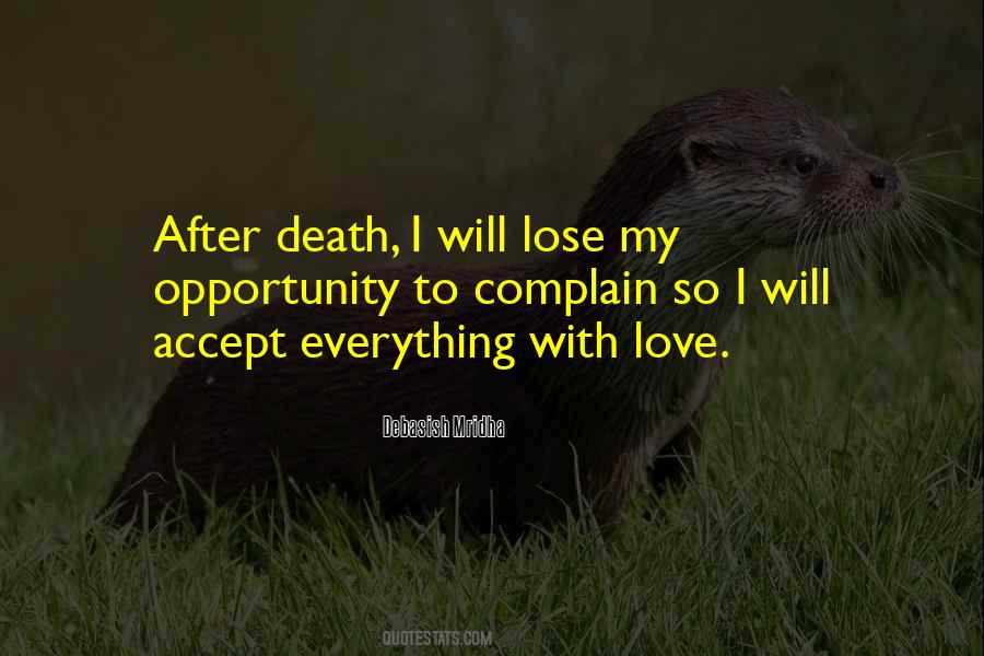 Quotes About Love After Death #615367