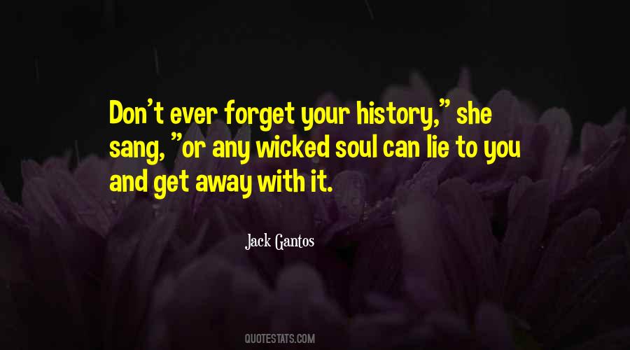 Your History Quotes #1395924