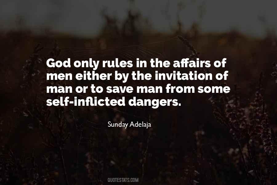 Rules Of God Quotes #1231134