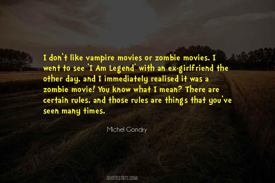 Quotes About Vampire Movies #1060953