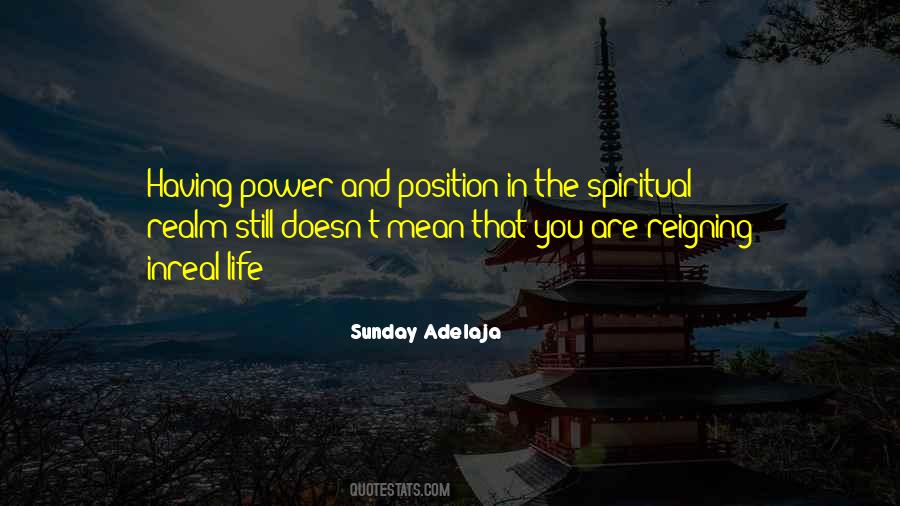 Quotes About The Spiritual Realm #1124322