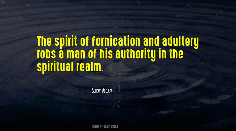 Quotes About The Spiritual Realm #1290116
