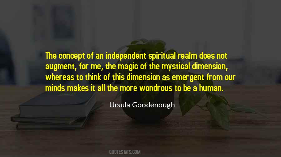 Quotes About The Spiritual Realm #1578156