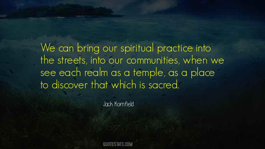 Quotes About The Spiritual Realm #404694