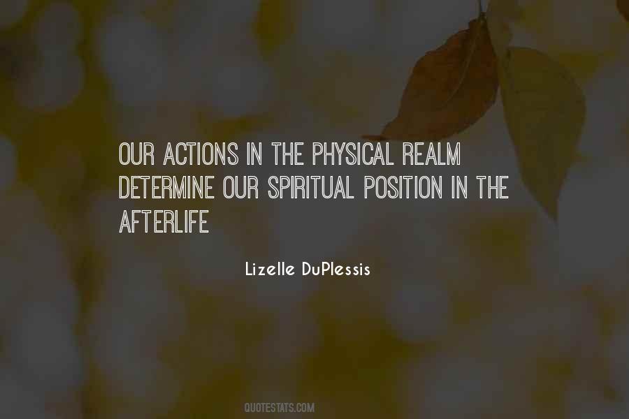 Quotes About The Spiritual Realm #677859