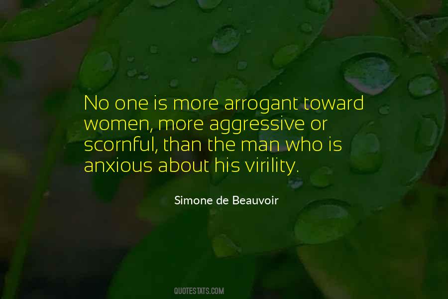 Quotes About Arrogant Man #1198542