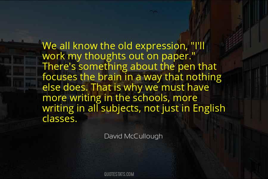 Quotes About Classes In School #1867782