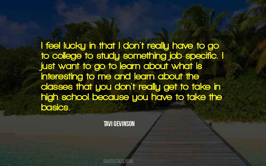 Quotes About Classes In School #932620