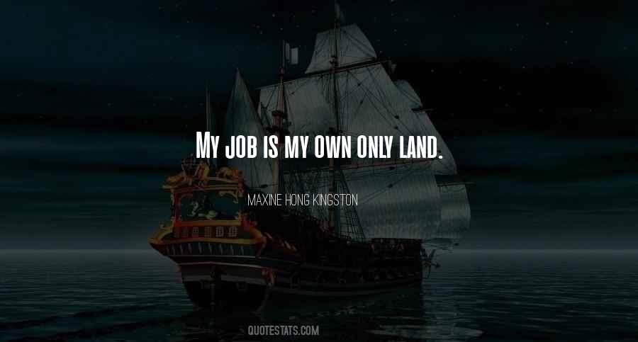 Quotes About Land #1848832