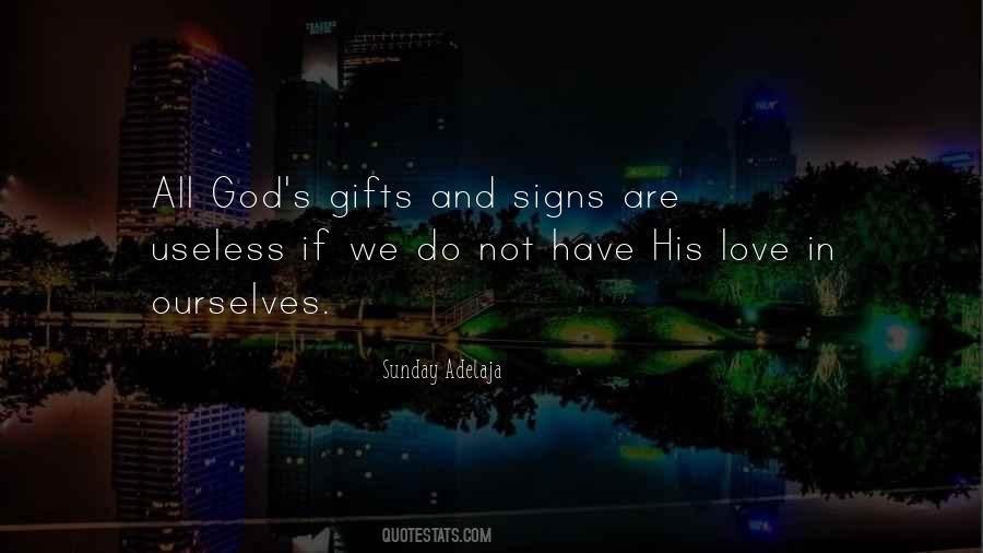 God S Gifts Quotes #66106