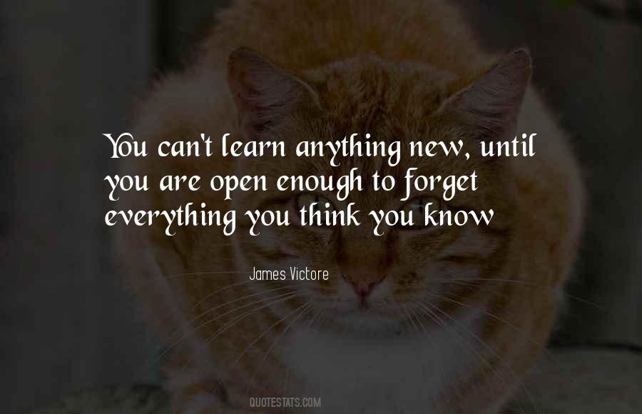 Quotes About Thinking You Know Everything #1718511