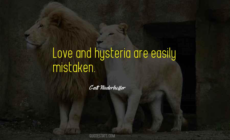 Quotes About Mistaken Love #156661