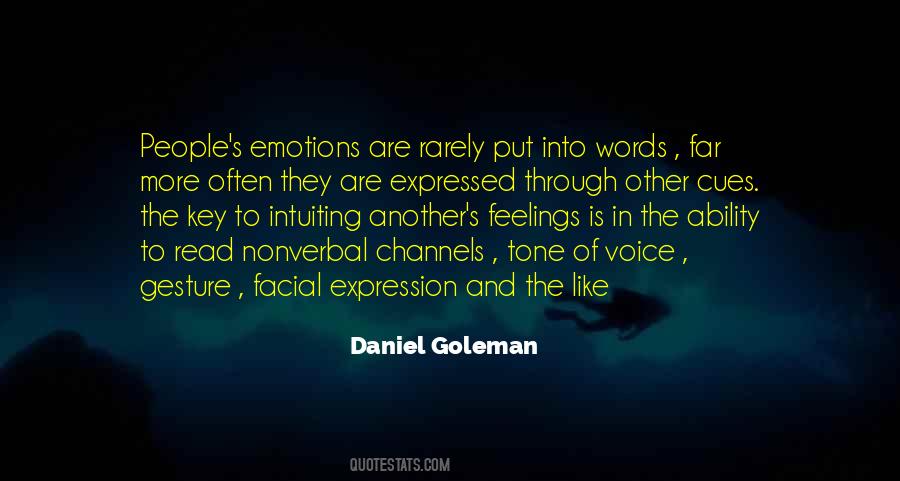 Quotes About Facial Expression #1816892