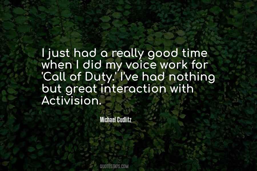 Voice Call Quotes #1243399