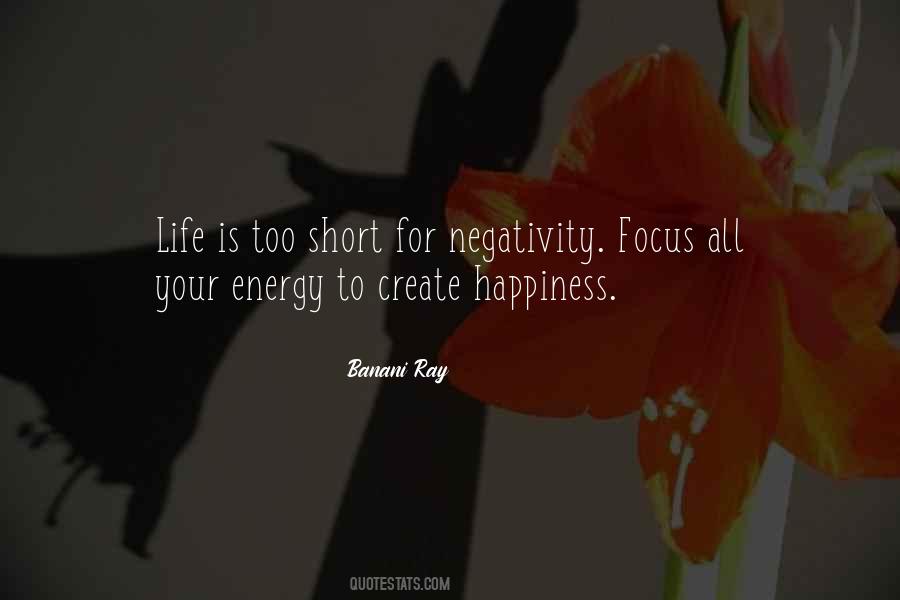 Negativity Positivity Quotes #1216654