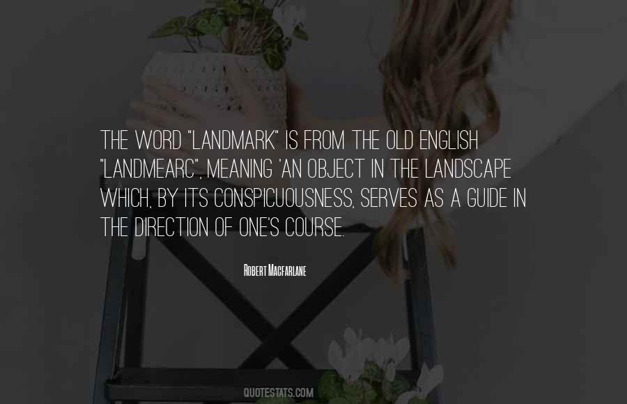 Nature Old Quotes #537246