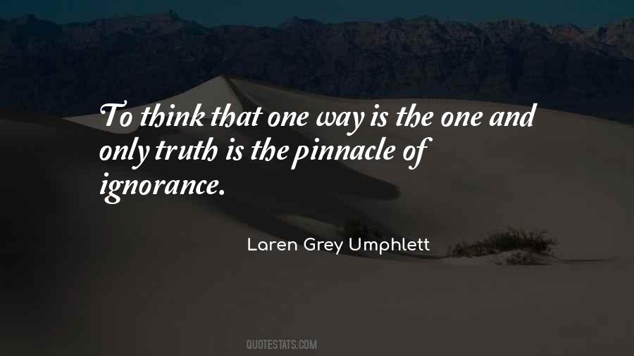 Quotes About Pinnacle #67019