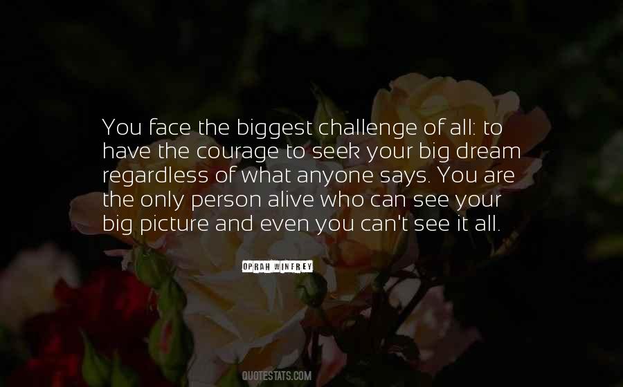 Big Dream Quotes #1122630