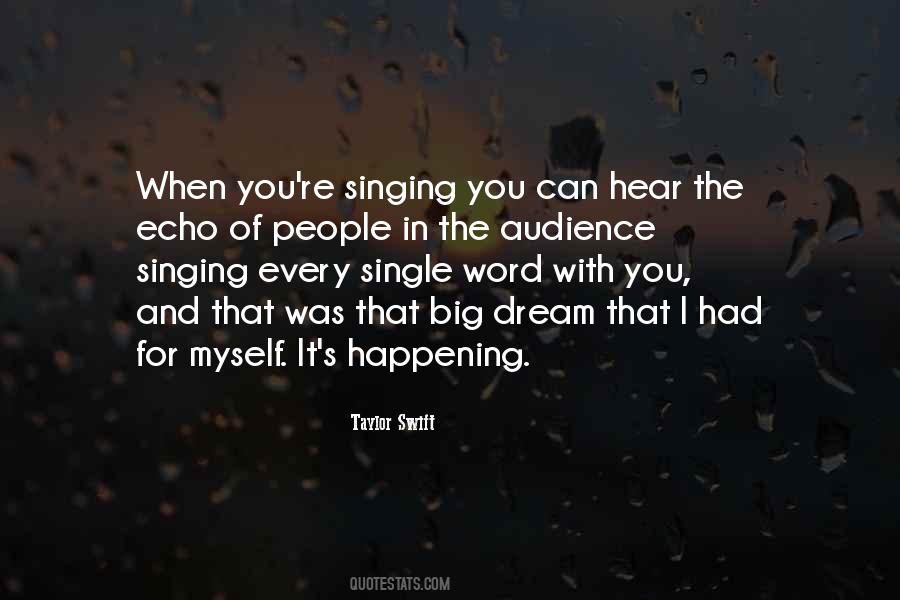 Big Dream Quotes #1791364
