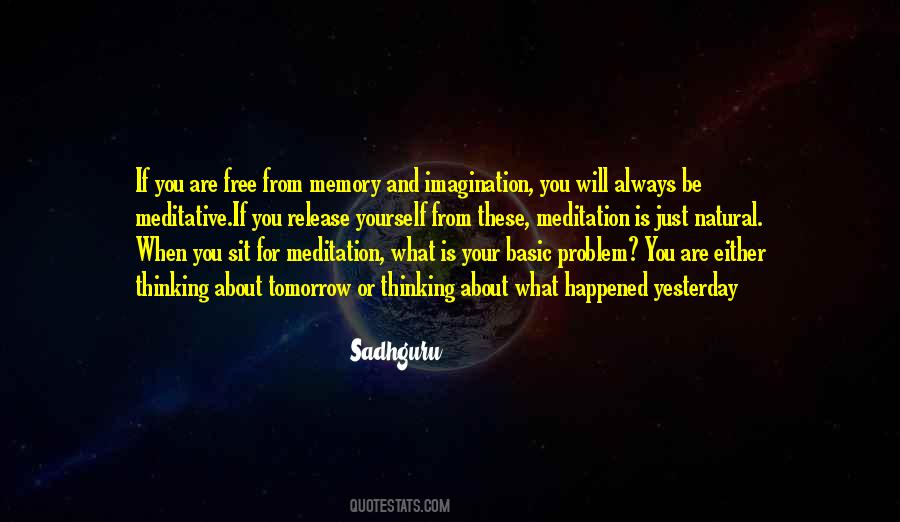 Quotes About Memory And Imagination #1261509