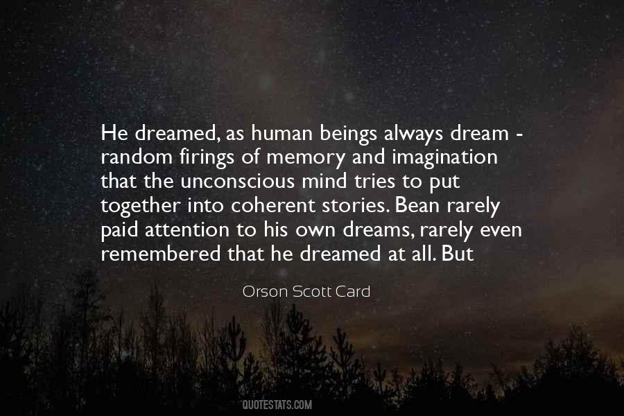 Quotes About Memory And Imagination #626472