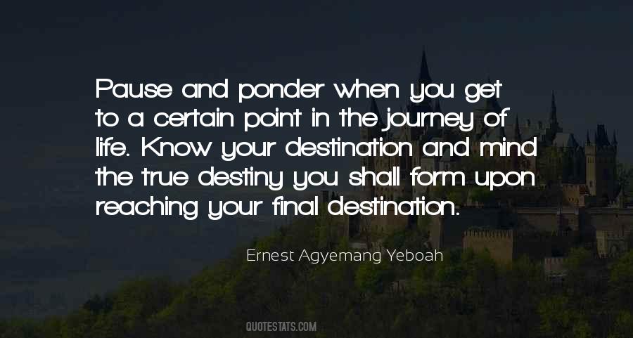 Quotes About The Journey Of Life #1482964